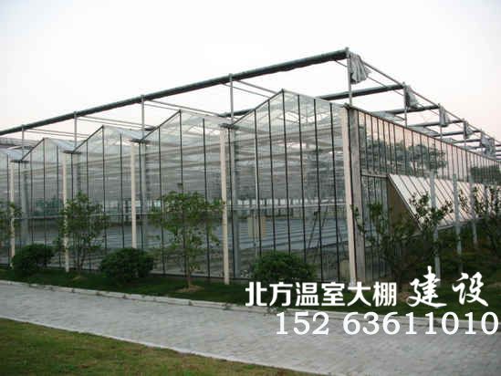 标准化的玻璃温室